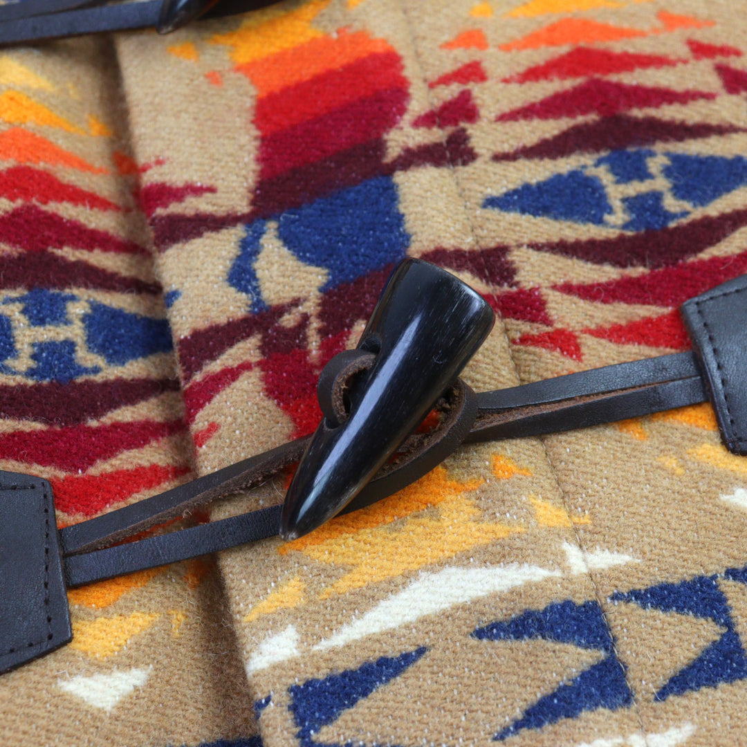 美品 HYSTERIC GLAMOUR PENDLETON ダッフルコート HYS TIMES 総柄 ウール S 0234AC03