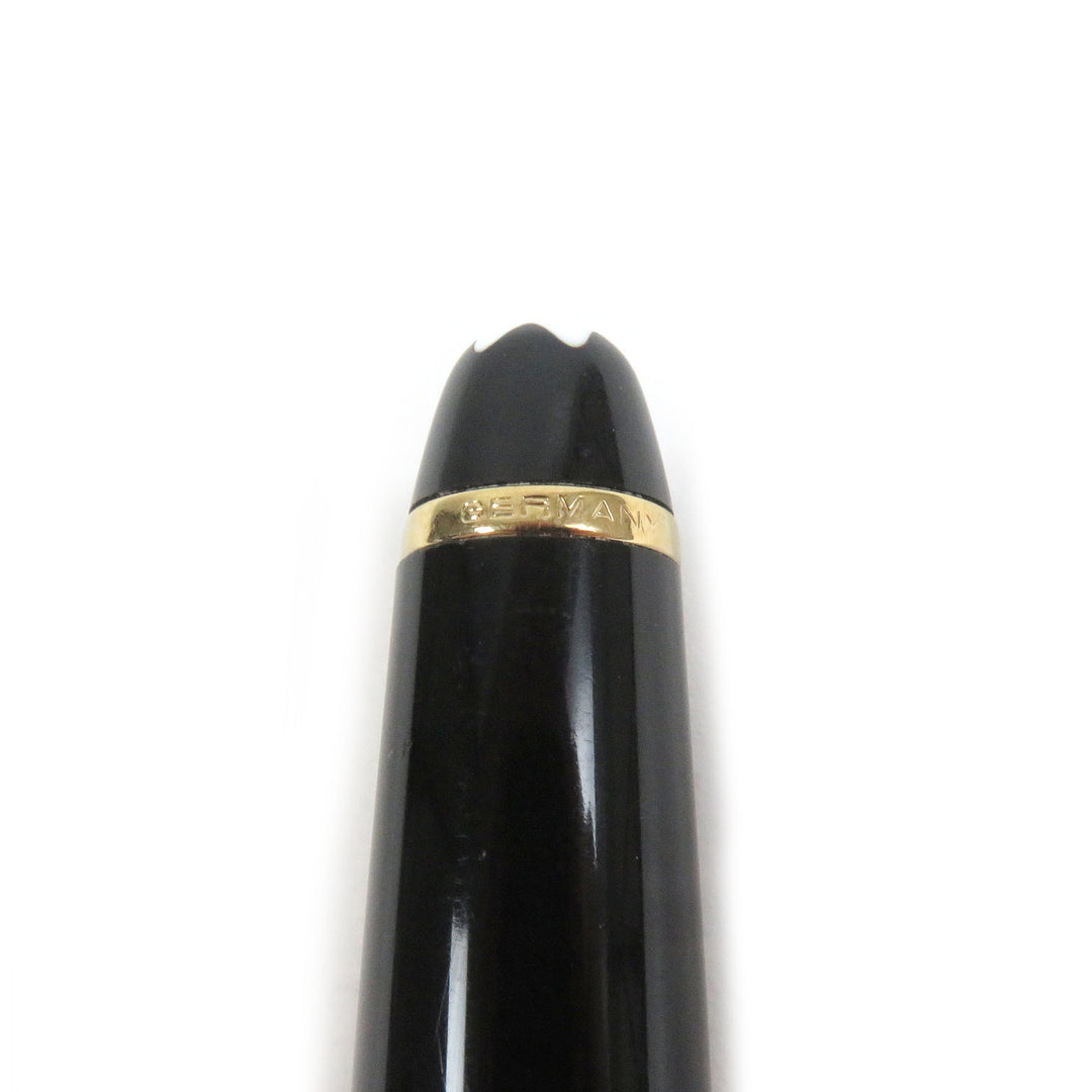 Very Good MONTBLANC Ballpoint pen Meisterstck Classic Twist type Black gold mens