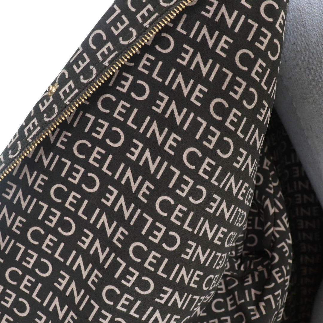 Excellent CELINE Jacket Khaki beige silk Women 36 2V19J983Q