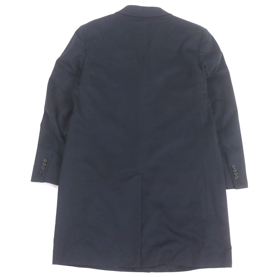 Great Ermenegildo Zegna coat Overcoat Chester Navy cashmere mens 48