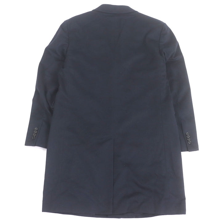 Great Ermenegildo Zegna coat Overcoat Chester Navy cashmere mens 48