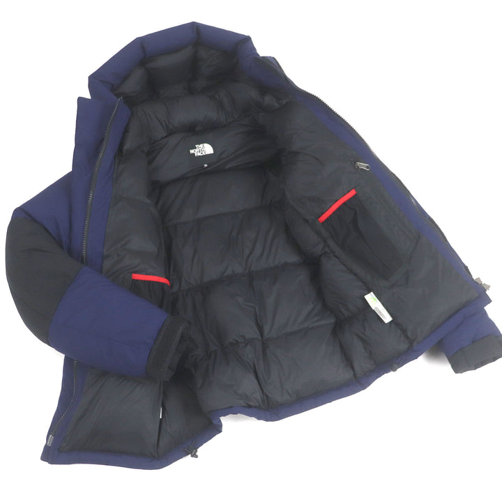 Great THE NORTH FACE Down jacket Baltoro Light Jacket GORE-TEX hooded Navy