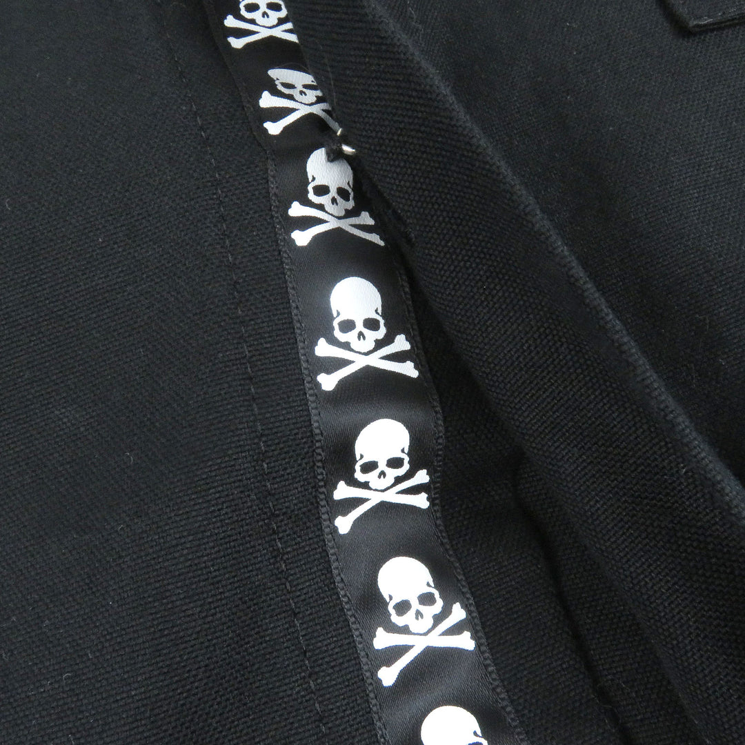 Great MASTERMIND WORLD Long sleeve shirt skull long sleeve black M MW19S03-SH002-002