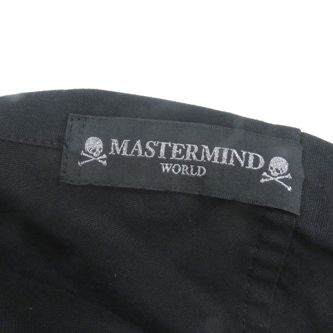 Great MASTERMIND WORLD Long sleeve shirt skull long sleeve black M MW19S03-SH002-002