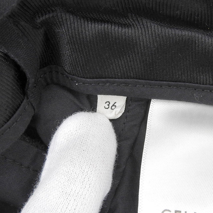 Great CELINE slacks gray wool Women 36 2P240921C