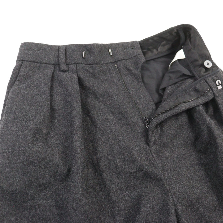 Great CELINE slacks gray wool Women 36 2P240921C