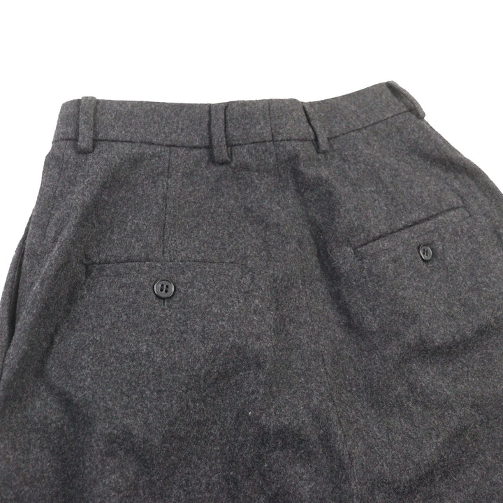 Great CELINE slacks gray wool Women 36 2P240921C