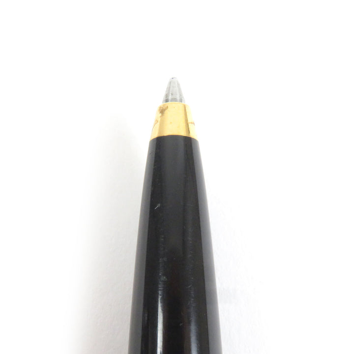 Very Good Cartier Ballpoint pen Diaboro de Cartier Twist type Black gold mens
