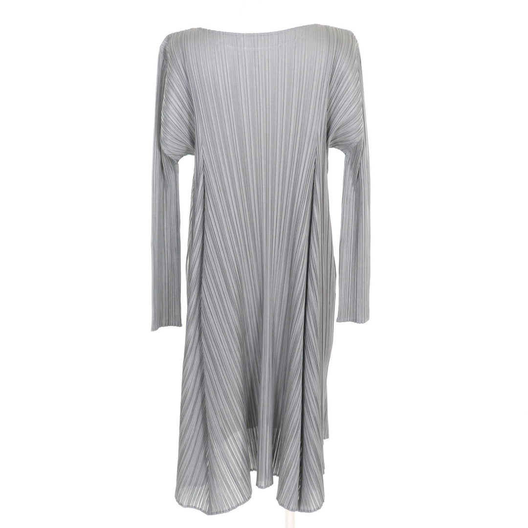Excellent PLEATS PLEASE one piece gray polyester Women 3 PP63-JH603
