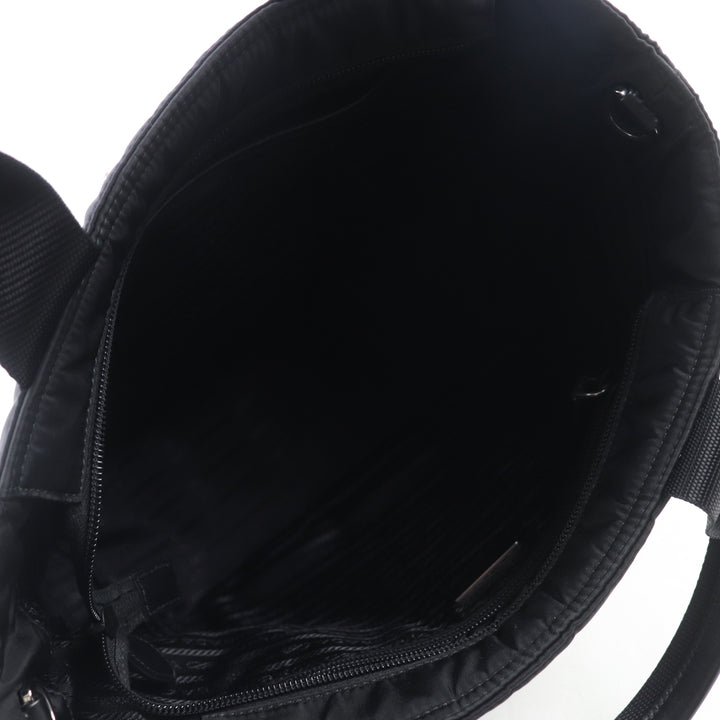 PRADA Handbag black Nylon Women 1BG867