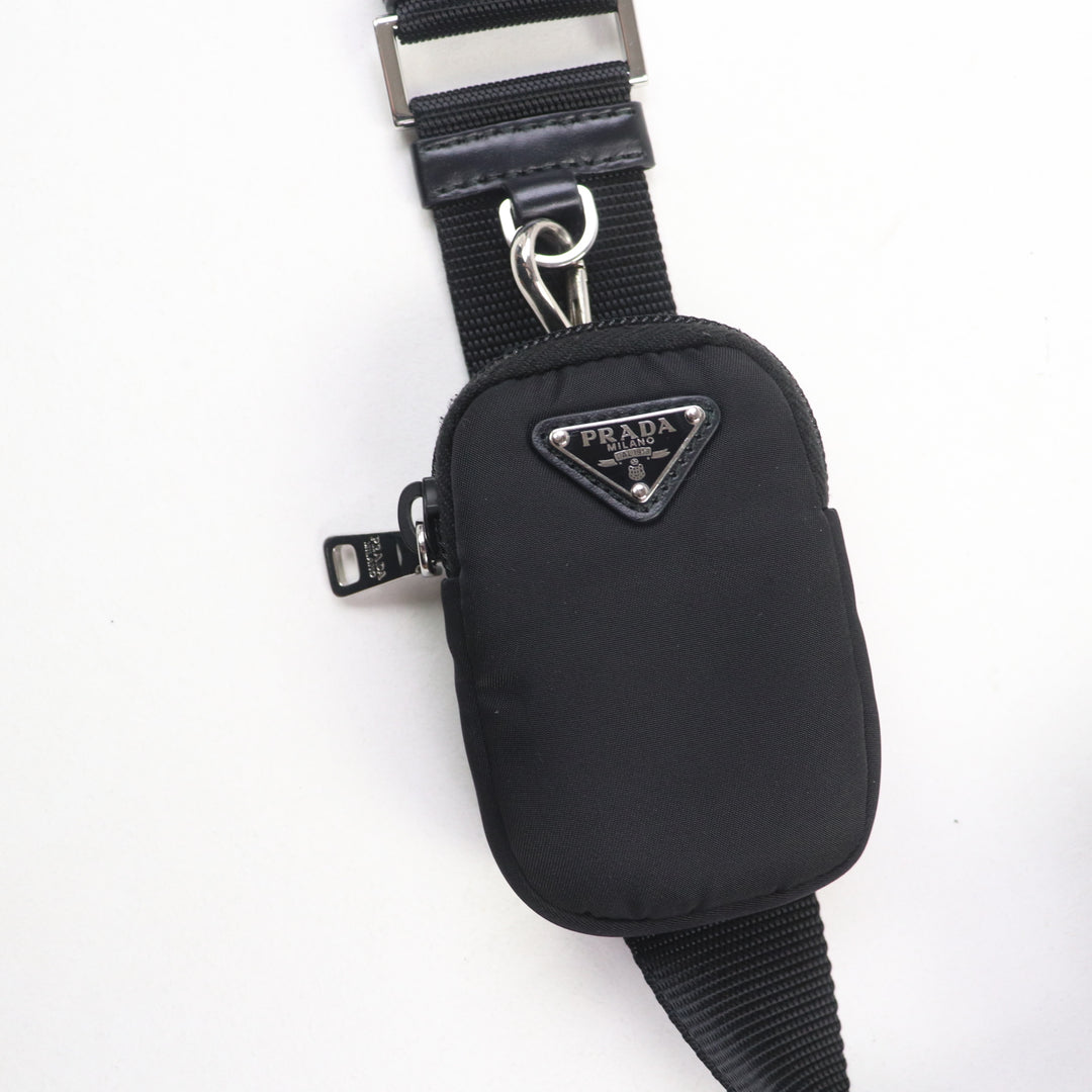 PRADA Handbag black Nylon Women 1BG867