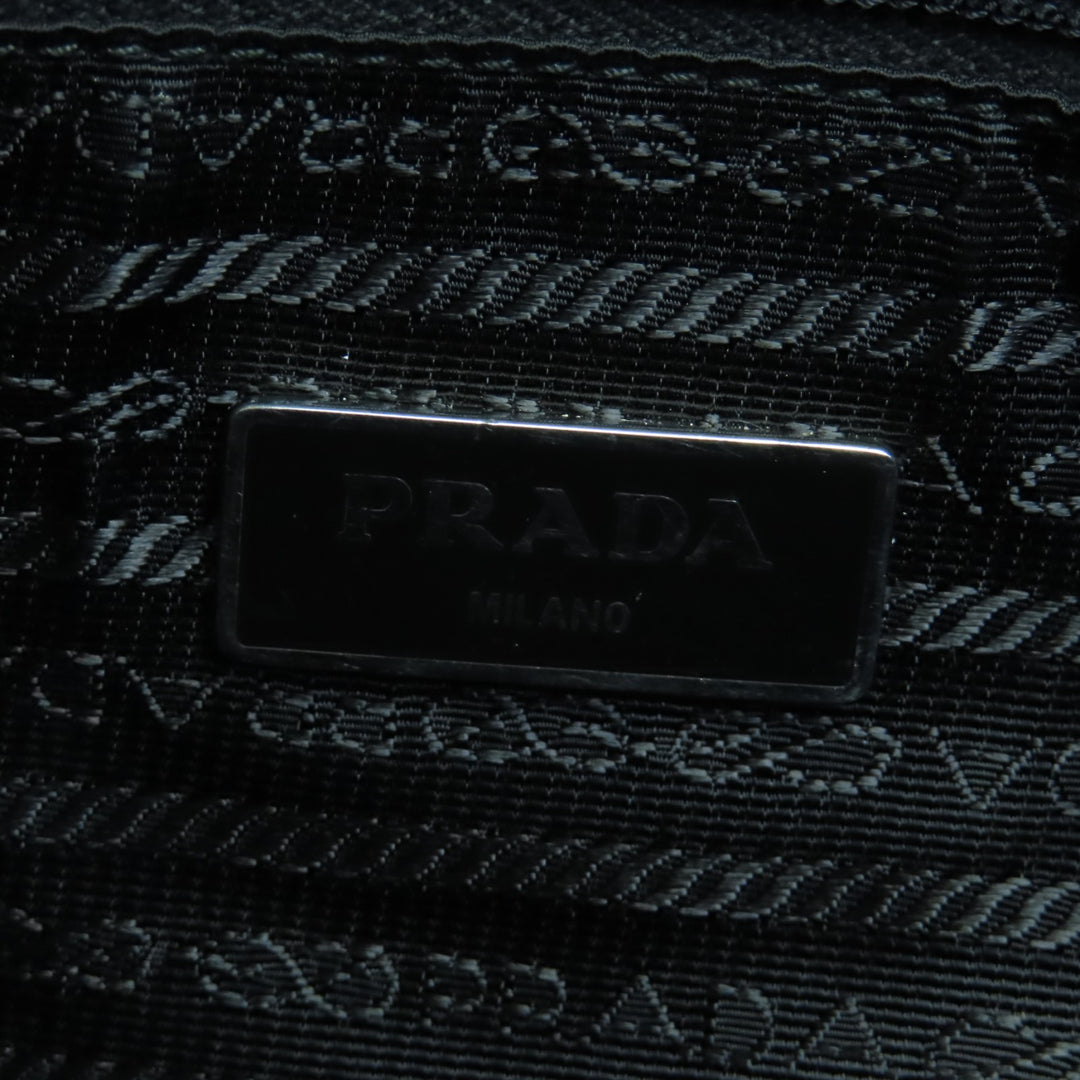 PRADA Handbag black Nylon Women 1BG867