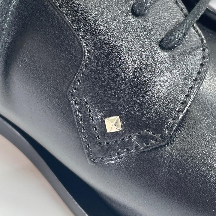Great Valentino Garavani Leather shoes Studs black leather Women 38 BDJ56RW