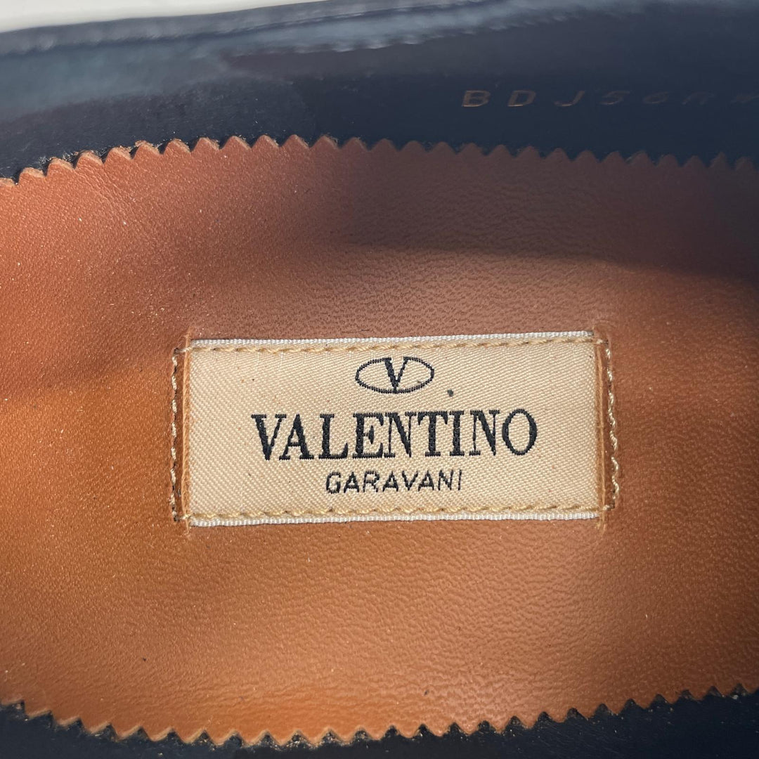 Great Valentino Garavani Leather shoes Studs black leather Women 38 BDJ56RW
