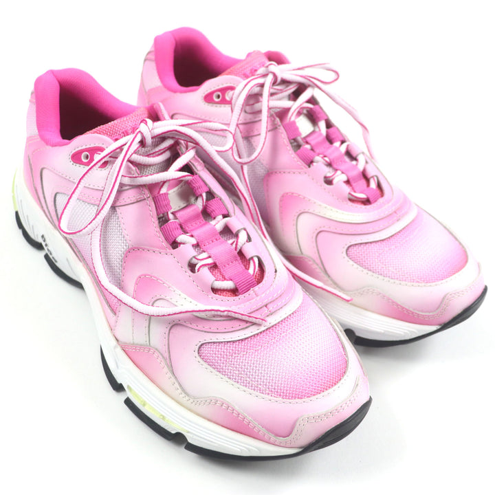 Pristine DIOR sneakers SNEAKERS pink leather mens 41 3SN260YUR