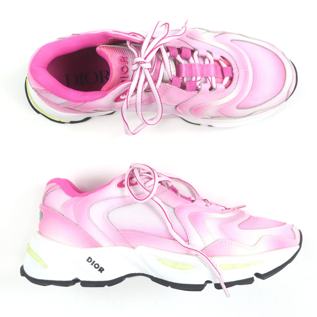 Pristine DIOR sneakers SNEAKERS pink leather mens 41 3SN260YUR