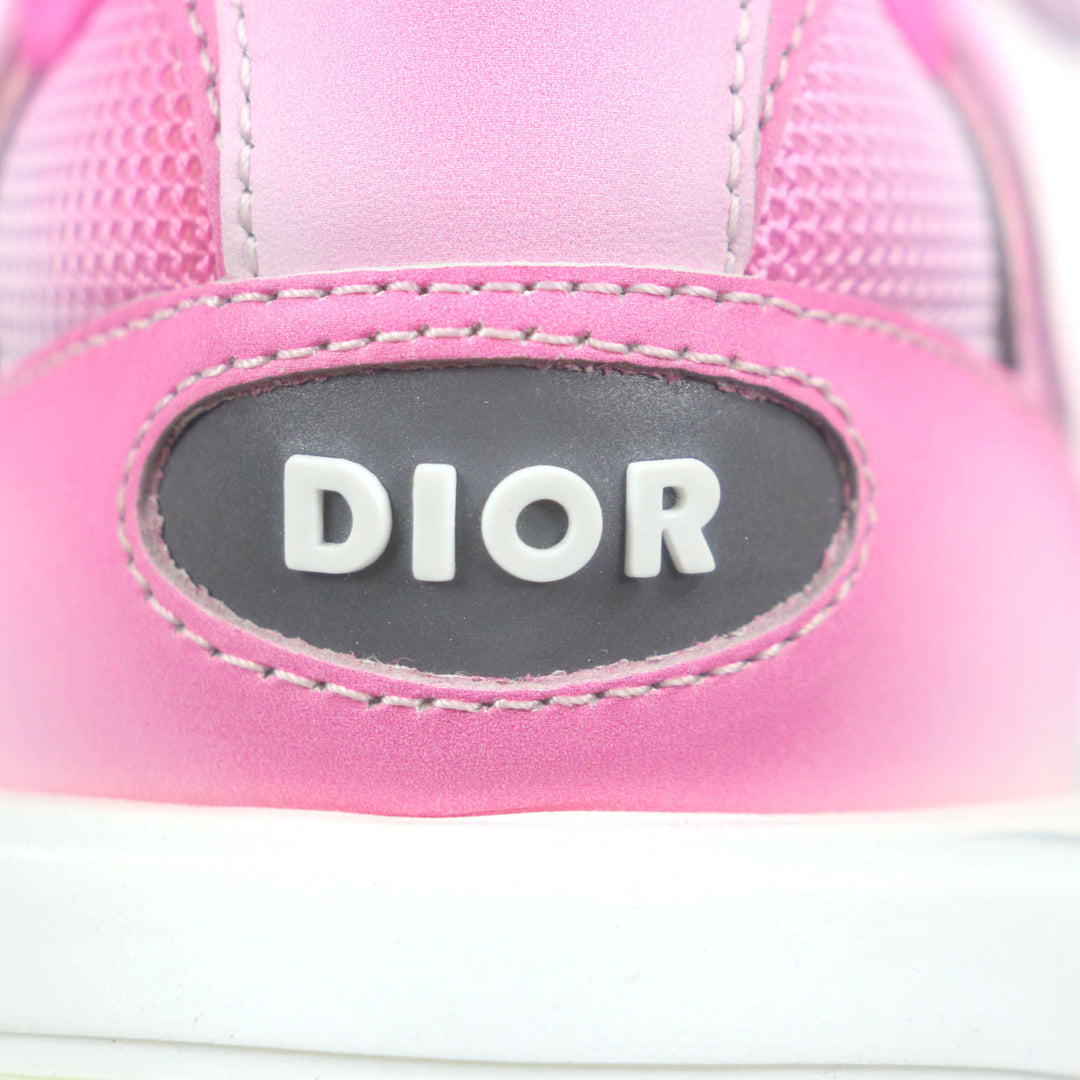 Pristine DIOR sneakers SNEAKERS pink leather mens 41 3SN260YUR