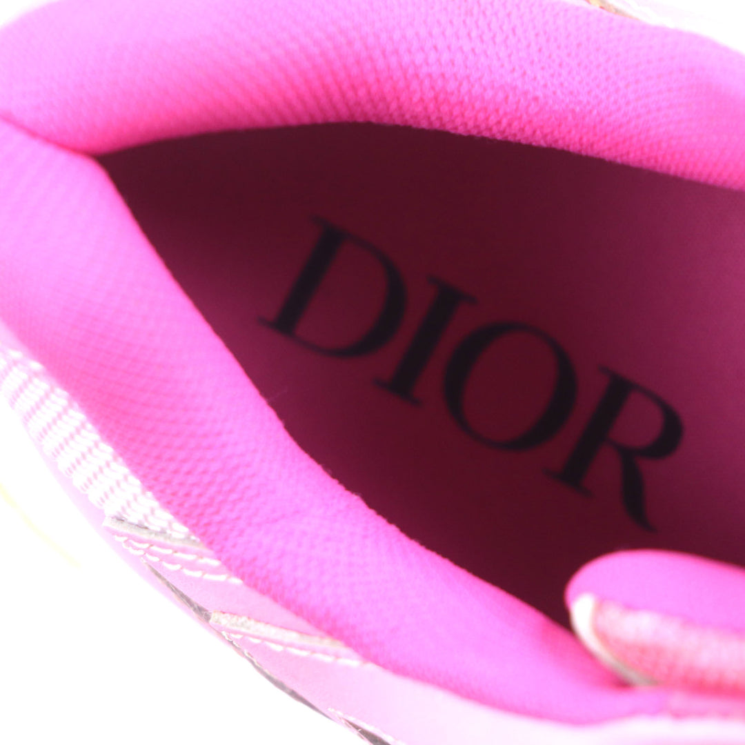 Pristine DIOR sneakers SNEAKERS pink leather mens 41 3SN260YUR