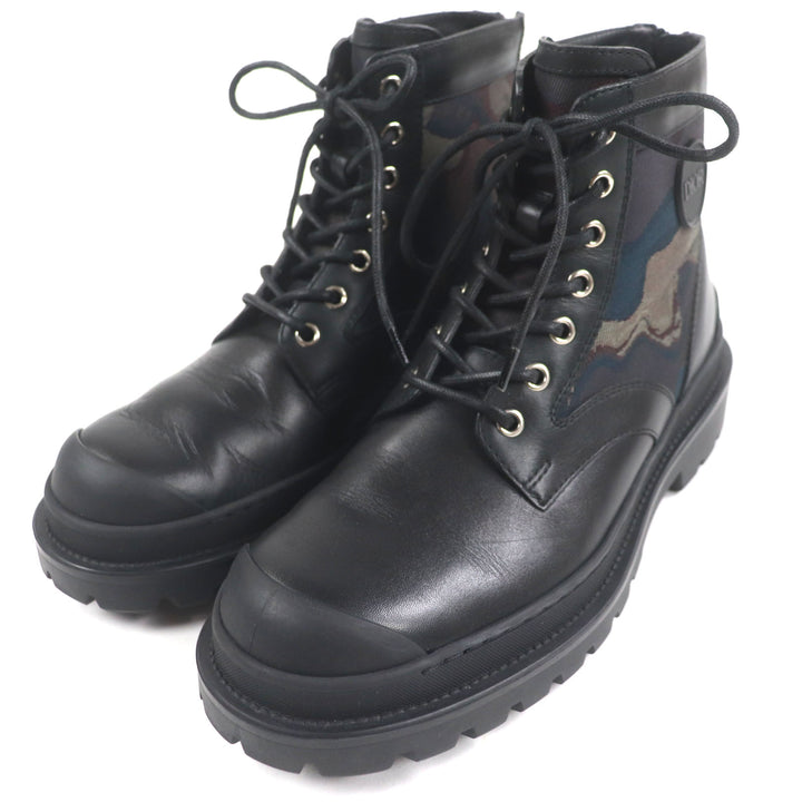 Great DIOR Peter Doig short boots black leather mens 40