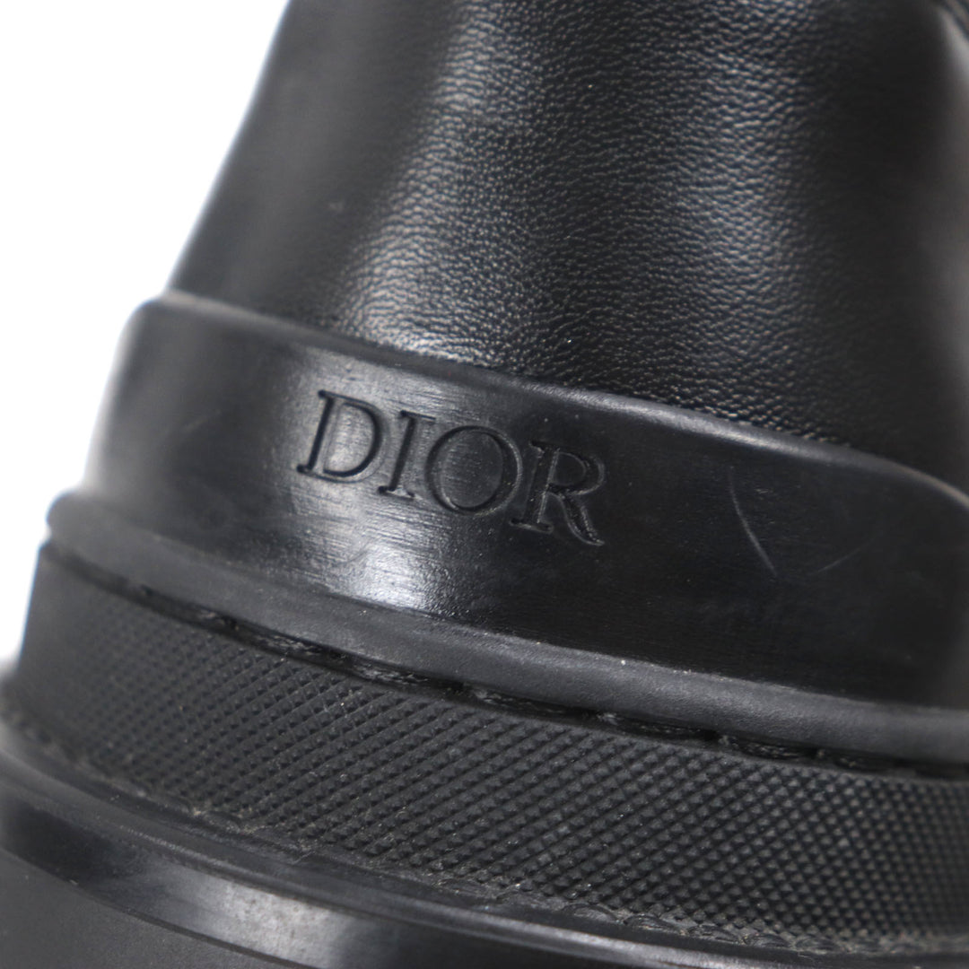 Great DIOR Peter Doig short boots black leather mens 40