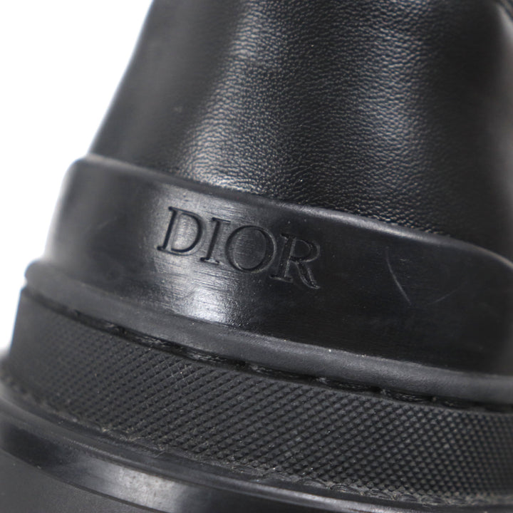 Great DIOR Peter Doig short boots black leather mens 40