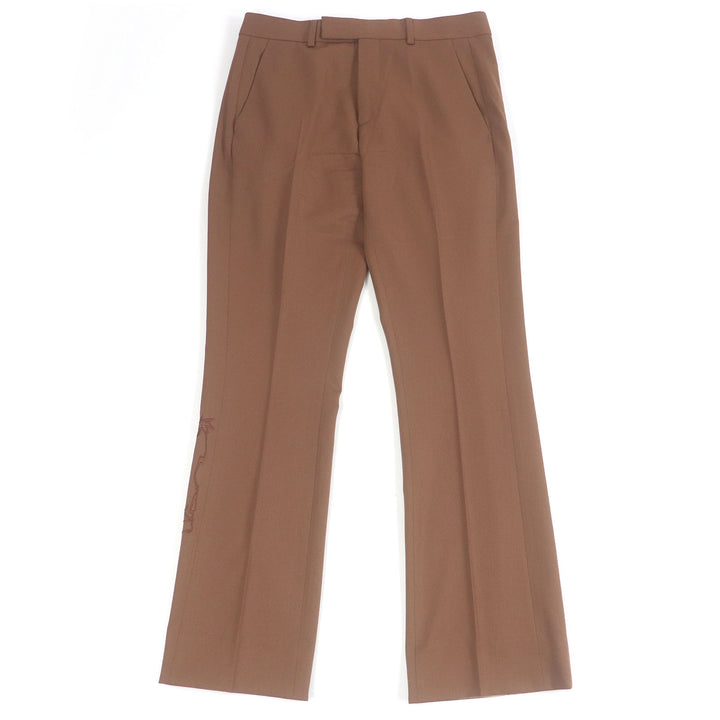 Excellent DIOR×Cactus Jack Pants Logo embroidered slacks trousers
