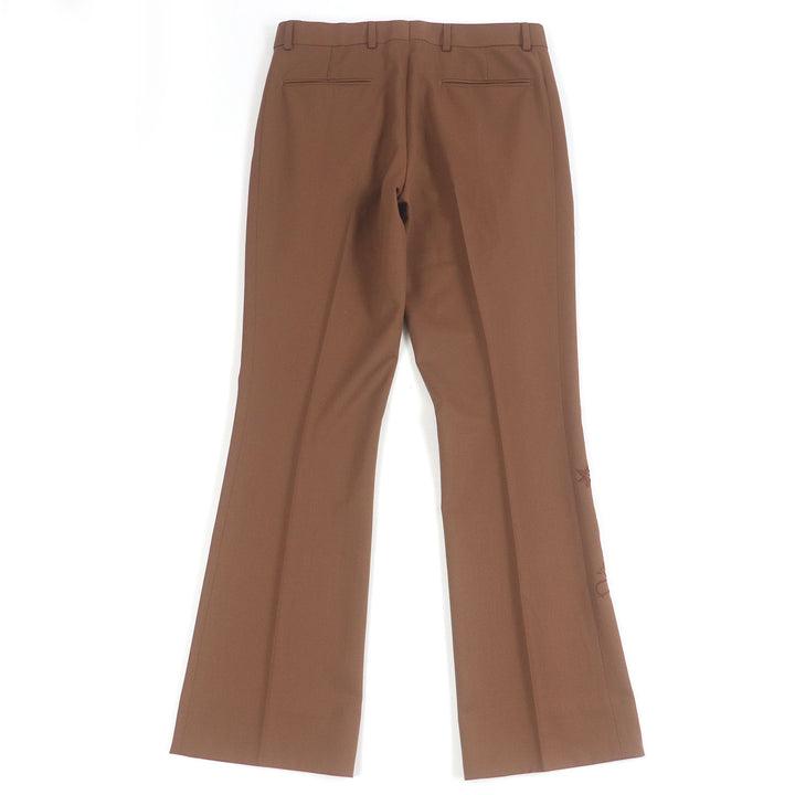 Excellent DIOR×Cactus Jack Pants Logo embroidered slacks trousers