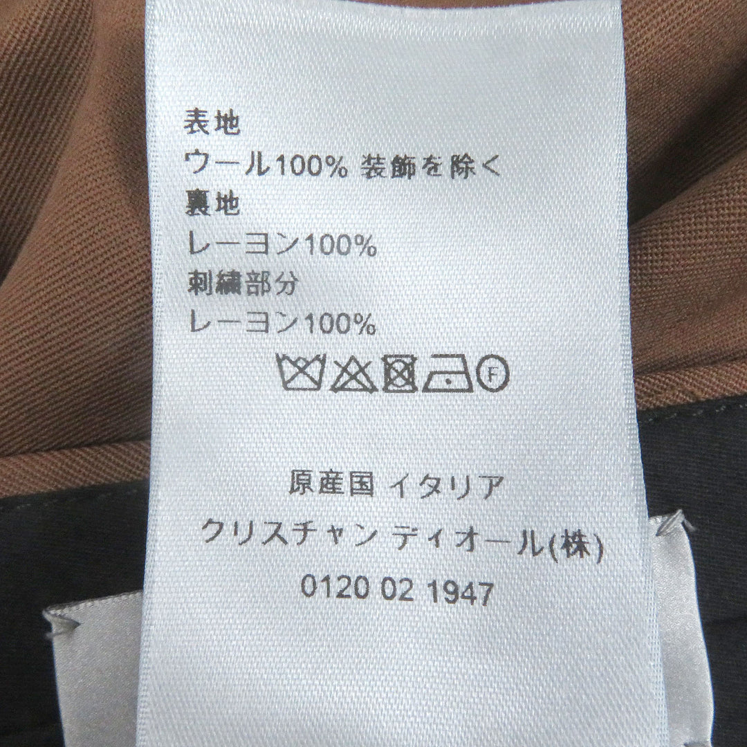Excellent DIOR×Cactus Jack Pants Logo embroidered slacks trousers