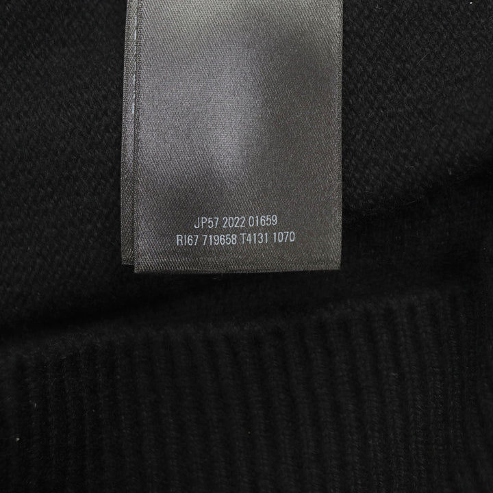 Pristine BALENCIAGA sweater black cashmere mens M 719658