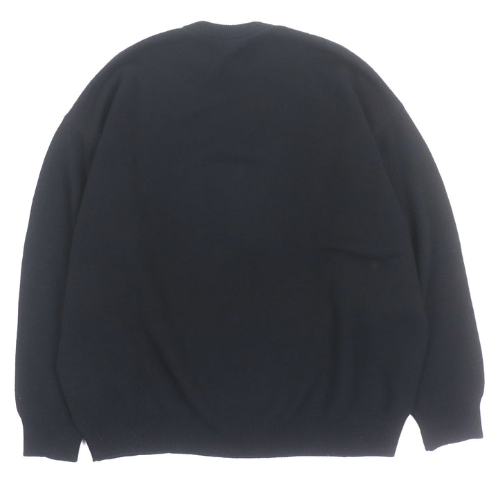 Pristine BALENCIAGA sweater black cashmere mens M 719658