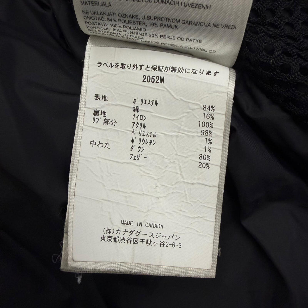 Very Good CANADA GOOSE Down jacket LANGFORD black