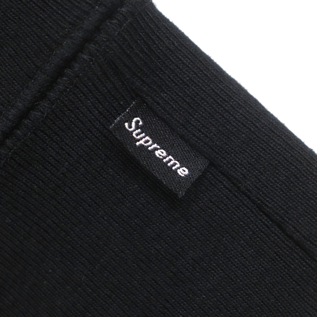 Great Supreme hoodie Box Logo Hooded Sweatshirt black cotton mens M