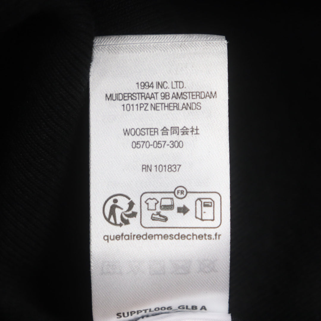 Great Supreme hoodie Box Logo Hooded Sweatshirt black cotton mens M