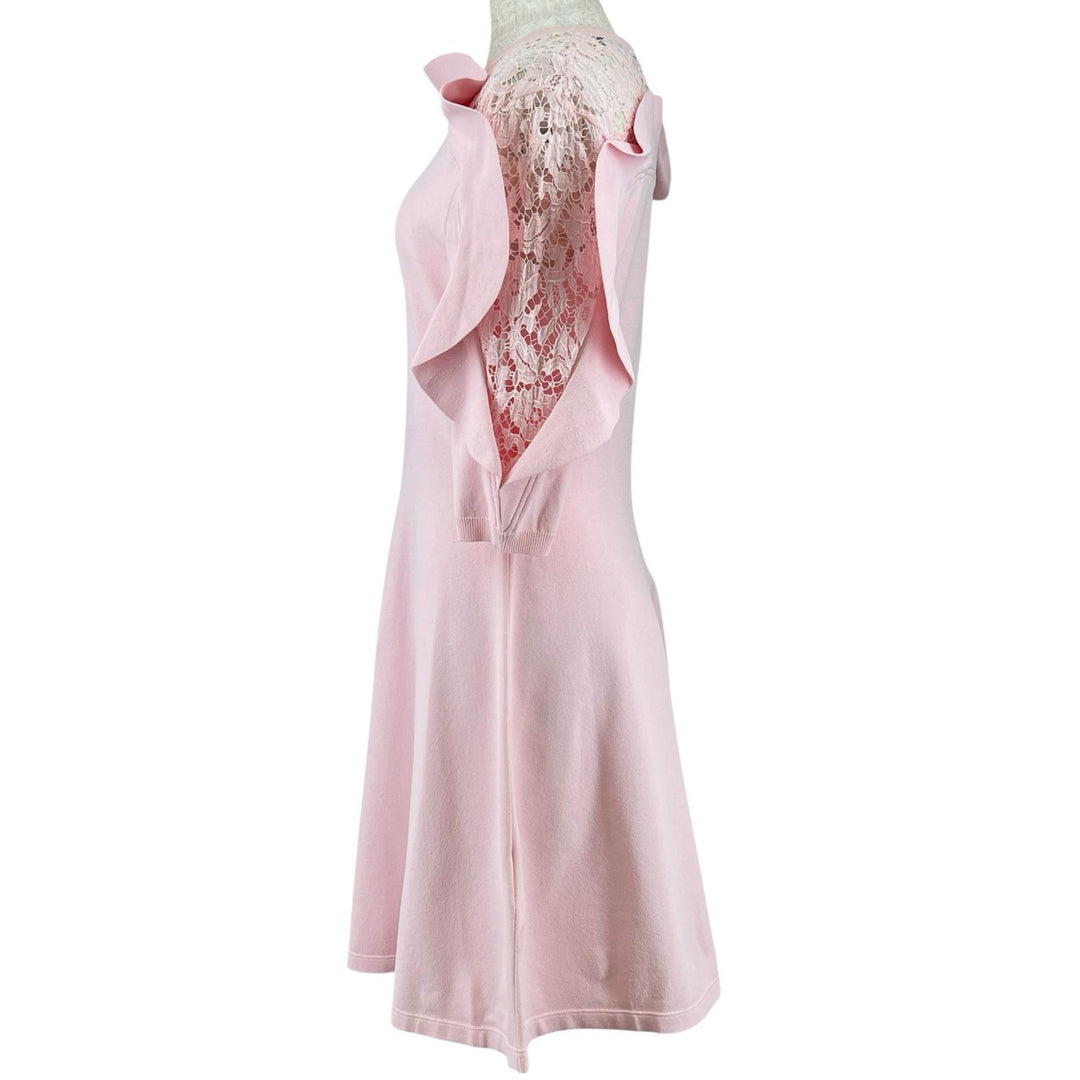 Great VALENTINO one piece Race switch pink Rayon Women M