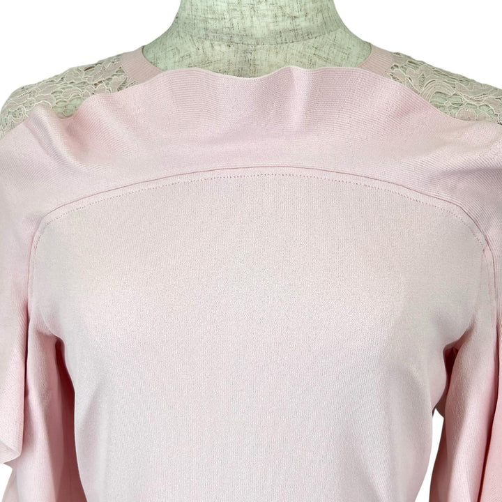 Great VALENTINO one piece Race switch pink Rayon Women M