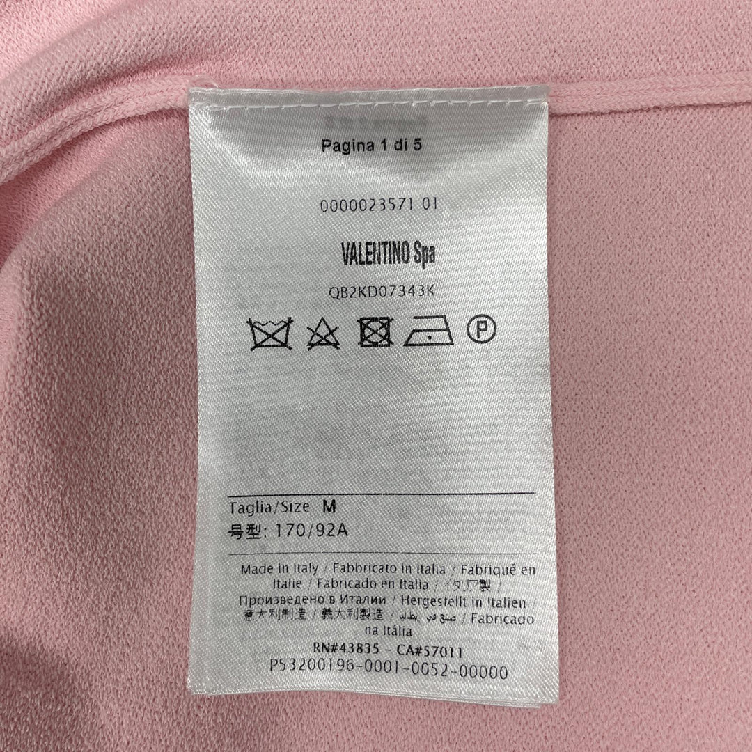 Great VALENTINO one piece Race switch pink Rayon Women M