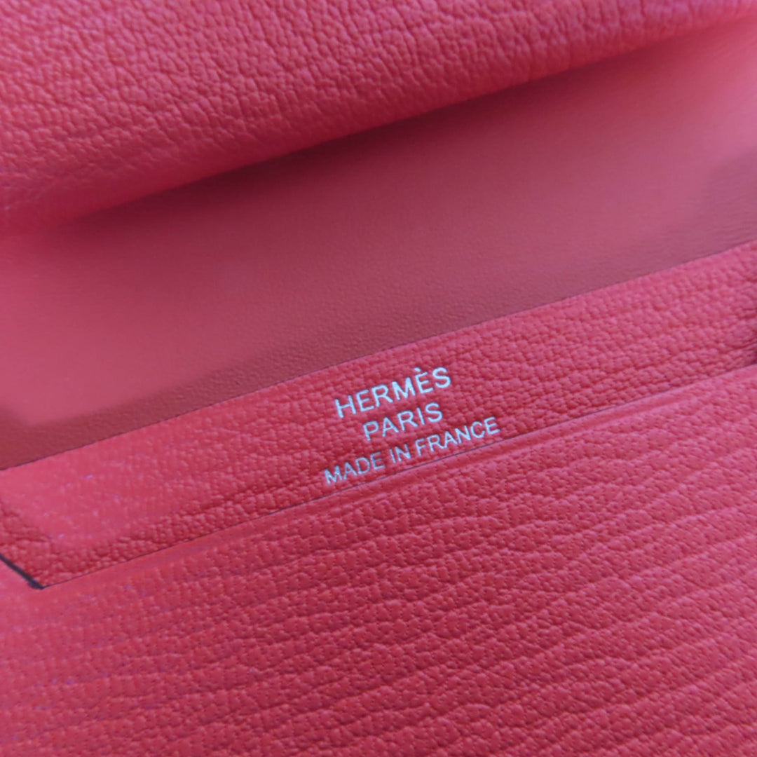 HERMES Bifold Wallet Bearn Mini Mini wallet Shave Women