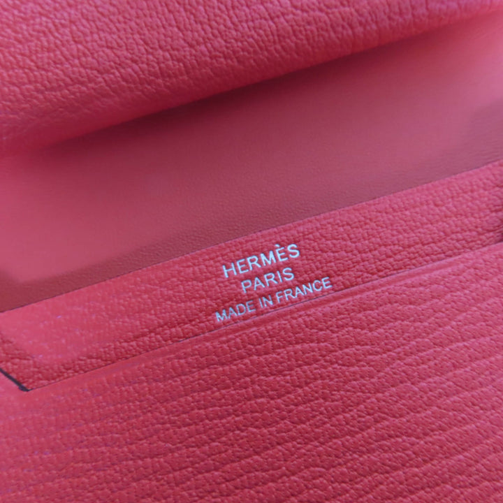 HERMES Bifold Wallet Bearn Mini Mini wallet Shave Women