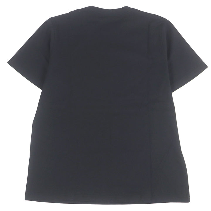 Pristine BURBERRY Short sleeve T-shirt Logo print crew neck T-shirt black M
