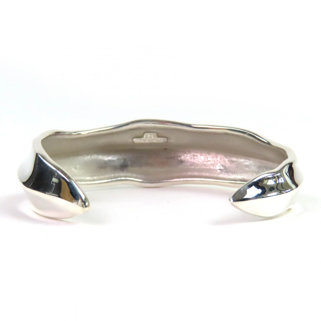 Excellent TIFFANY&Co. Bangle Leaf Bangle Old Tiffany & Co. accessory bracelet Silver 925