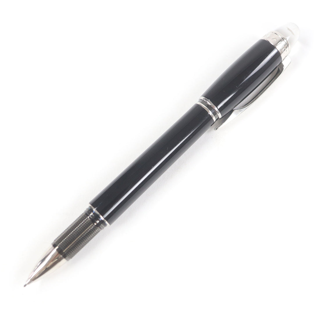 Very Good MONTBLANC Ballpoint pen Starwalker Cap type Black Silver mens