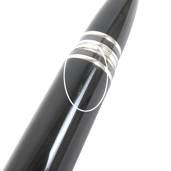 Very Good MONTBLANC Ballpoint pen Starwalker Cap type Black Silver mens