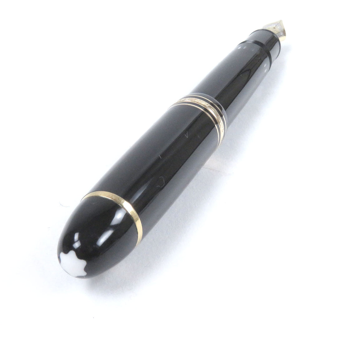 Very Good MONTBLANC fountain pen Meisterstck 149 Cap type Black gold 18K mens