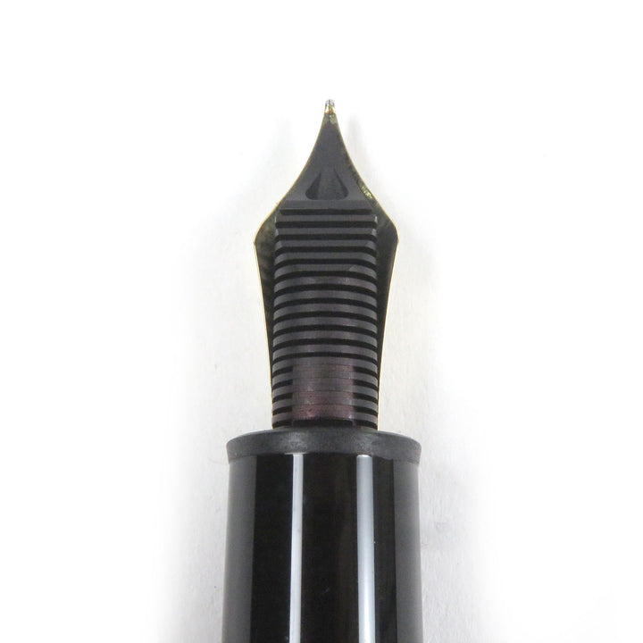 Excellent MONTBLANC fountain pen Meisterstck 149 Cap type Black gold 18K mens