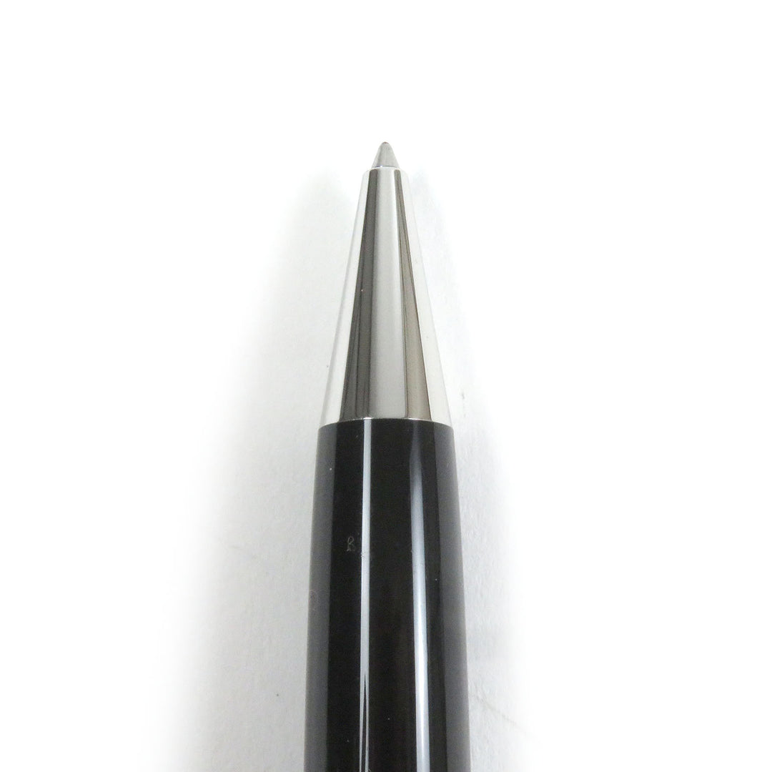 Excellent MONTBLANC Ballpoint pen Meisterstckle Grand Twist type Black Silver mens