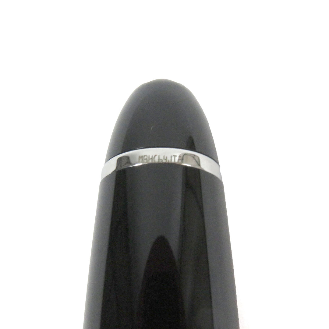 Excellent MONTBLANC Ballpoint pen Meisterstckle Grand Twist type Black Silver