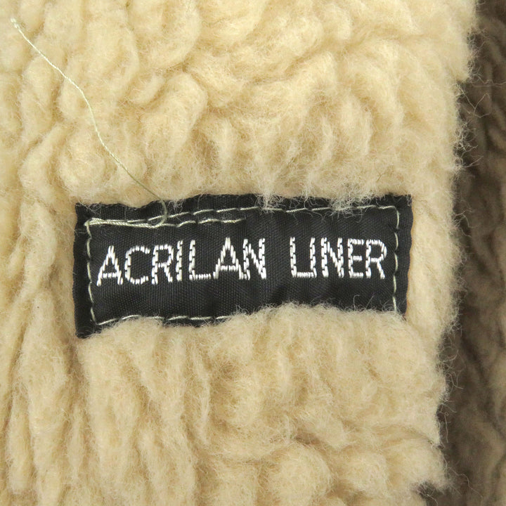 Great Burberrys coat Rare boa liner with Nova check lining Navy mens
