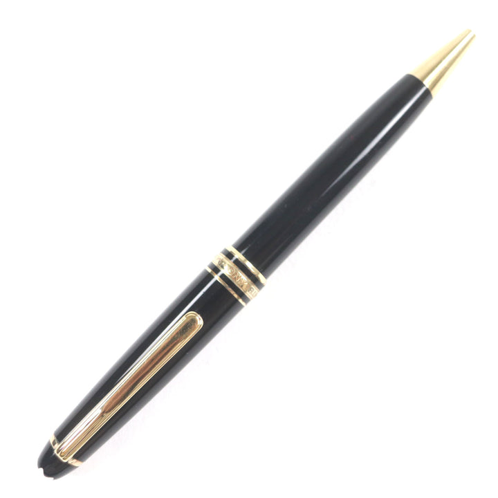 Very Good MONTBLANC Ballpoint pen Meisterstck Classic Black gold ー mens