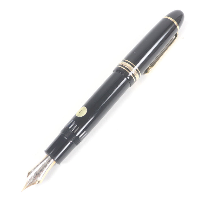 Very Good MONTBLANC fountain pen Meisterstck 149 Cap type Black gold 14C mens
