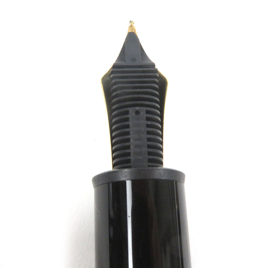 Excellent MONTBLANC Ballpoint pen Meisterstck 149 Fountain pen set of 2 Black gold